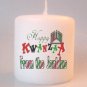 Kwanzaa Small Pillar Candles Custom Favors Add to Gift baskets Personalized