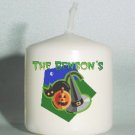 set of 6 Halloween Party Votive Candles Custom Favors or Add to Gift baskets Personalized
