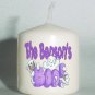 set of 6 Halloween Ghost Votive Candles Custom Favors or Add to Gift baskets Personalized