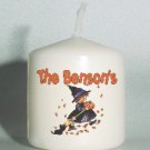 set of 6 Halloween Girl Witch Votive Candles Custom Favors or Add to Gift baskets Personalized