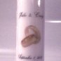UNITY Blue Hearts 9 inch Pillar Candles Wedding Custom Personalized