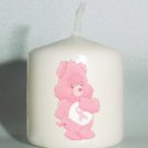 Breast Cancer Care Bear Ribbon set of 6 Votive Candles  Add to Gift baskets