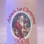 BABY FIRST CHRISTMAS 6 inch Pillar Candles Collectable Home Decor