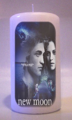 TWILIGHT NEW MOON Collectable 6 inch Pillar Candles Home Decor