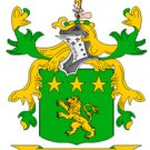 Moore Coat of Arms in Cross Stitch