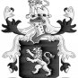 Lewis Coat of Arms in Cross Stitch