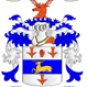 Davidson Coat of Arms in Cross Stitch