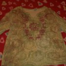 Plus Size Cherokee 3/4 sleeve top - XL