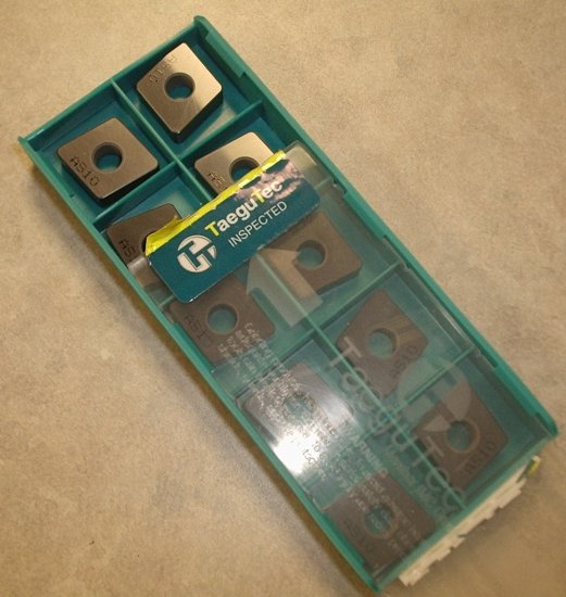 TeaguTec Carbide Insert CNGA 433 Grade AS10 Box Of 10