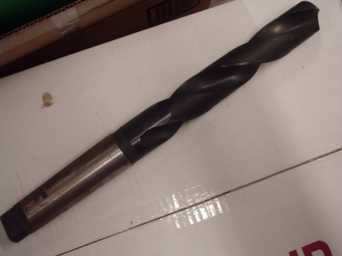 New Old Stock USA Made 1-23/32 Twist Drill 17-1/2" OAL