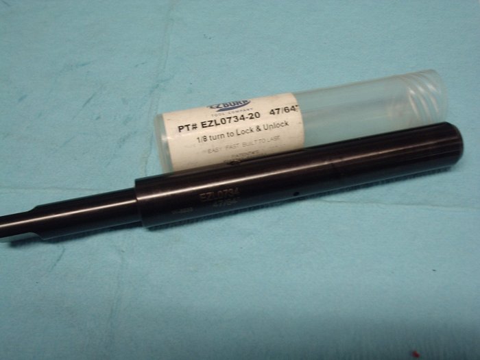 New Stock E-Z-BURR 47/64 Inch De-Burr Tool Tanged End FREE SHIPPING