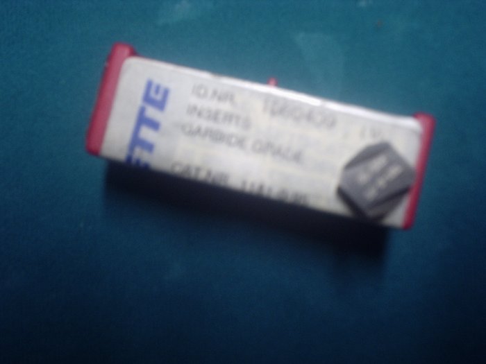 FETTE 1181-0-95 P20/30 Carbide Inserts Lot of 4 Pieces