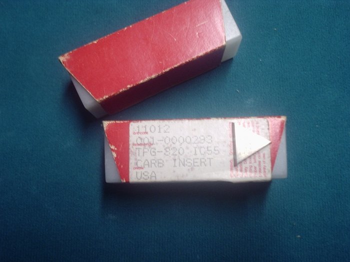 TPG 320 C-5 Grade Carbide Inserts Lot Of 18 Pieces