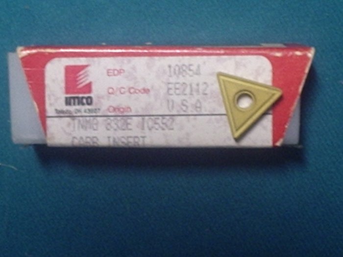 TNMG 32 E IC 552 TIN Coated Carbide Inserts Box of 10