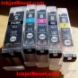 IP4500 MX850 - 5 reset OEM Canon Chips Cli-8 cyan, black, magenta, yellow & Pgi-5 black
