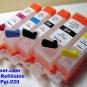 MP560 Refillable Cartridges + CLI-221 Chip RESETTER