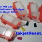 Refillable Cartridges w Auto Reset Chips CLI 221 MX860