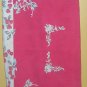 Vintage Strawberry Print Tablecloth