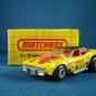 Die Cast Matchbox Superfast series Racing Toyman Dodge Challenger in yellow c. 1975