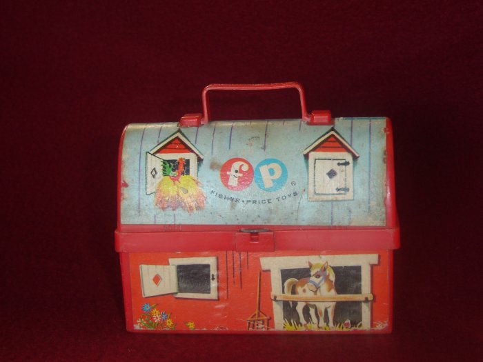 fisher price farm lunch box