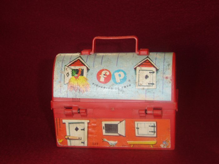 fisher price farm lunch box