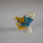 Vintage 1974 Harp Smurf 20070 By Schleich W Berrie Co PVC