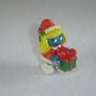 Vintage 1982 Christmas Smurfette Short Red Coat W Gifts 20208 PVC By Schleich W Berrie Portugal