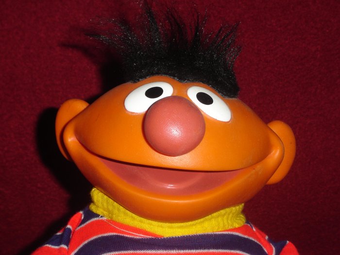 ernie finger puppet