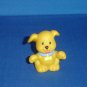 Fisher Price Little People Yellow Brown Puppy Dog For House Barn or Farm Sets Newer FP LP