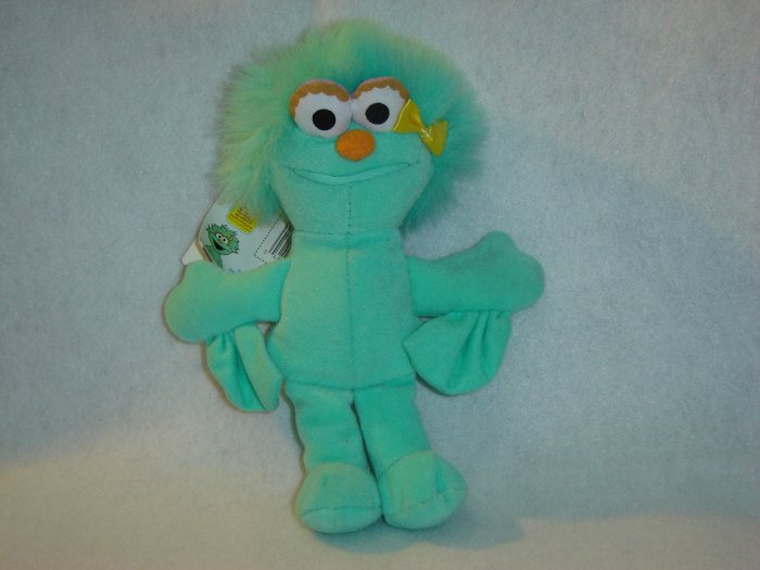 1997 New Jim Henson Muppets Sesame Street ROSITA Plush Beanie 9 Inches ...