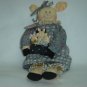 New Delton Products Rag Doll Pig W 3 Little Pigs Shabby Country Style Stuffed Animal 14 Inches