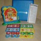 Fisher Price Barnyard Bingo With Hard Blue Case Complete