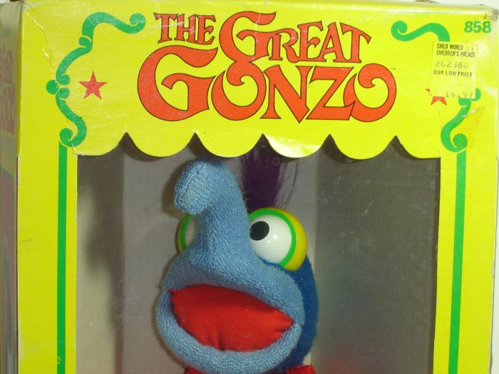 gonzo muppet doll