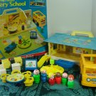 Vintage 1978 Fisher Price Little People Nursery School Play Set 929 and Original Box!