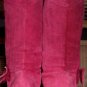 Pink Bowtie Mid High Boots