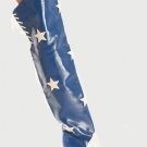 American flag thigh high boots