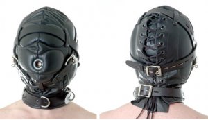 Strict Leather Sensory Deprivation Leather Hood