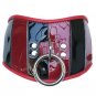 Red & Black Patent Leather Posture Collar Med/Large