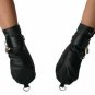 Strict Leather Bondage Mittens