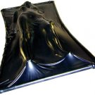 Extreme Black Latex Vacuum Bed