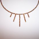 Memory Wire Necklace and earring set