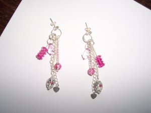 Dangle Charm earrings