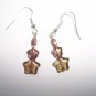 Copper Star Earrings