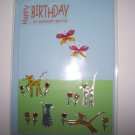 Cat & Butterfly Birthday Card
