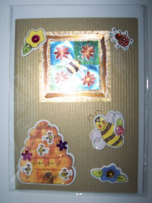 Bee Greeting Card