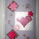 Flower & Heart greeting card