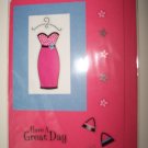 Dress up greeting card