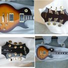 Myaxe Les Paul Custom Vintage Burst Guitar Hand Built + Case and Ship