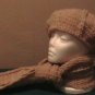 Wheat Tam & Scarf Set