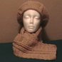 Wheat Tam & Scarf Set